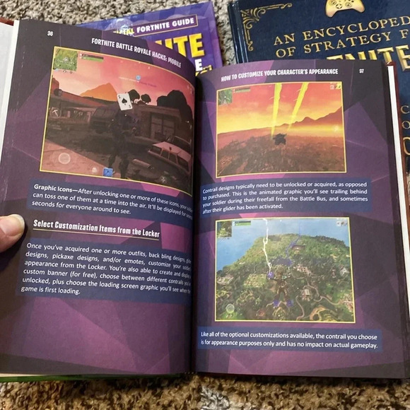 An Unofficial Fortnite Guide Battle Royale Hacks 4 Hardcover Collection - Picture 10 of 12
